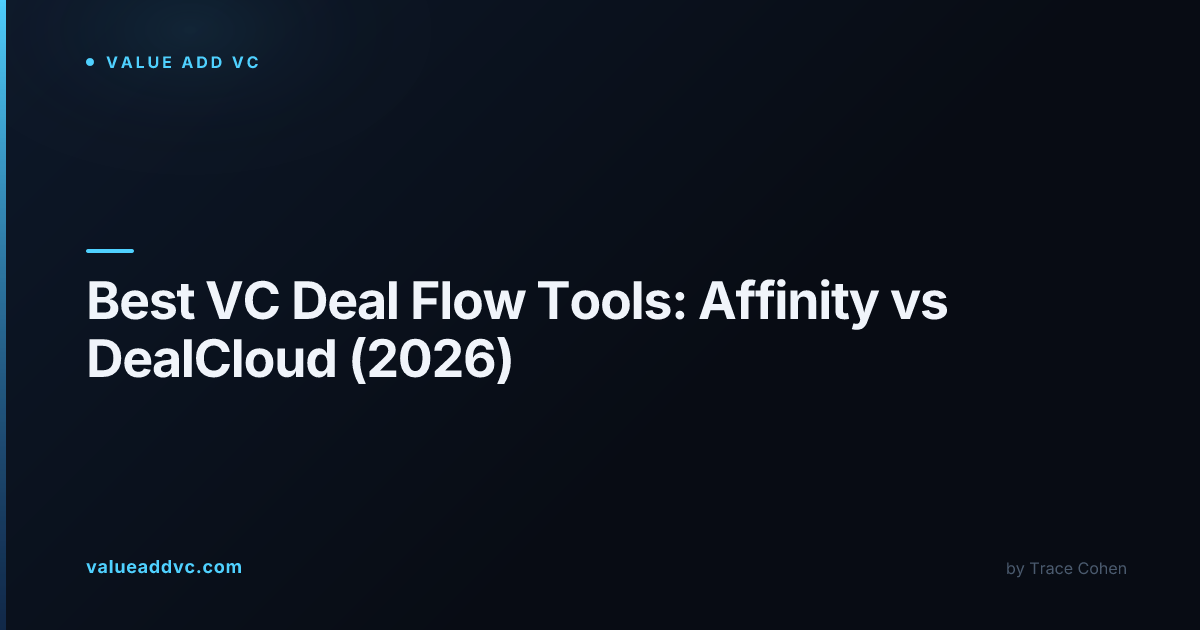 Best Deal Flow Tools for VCs