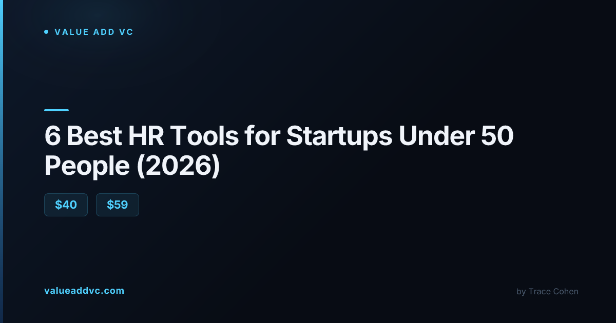 Best HR Software for Startups