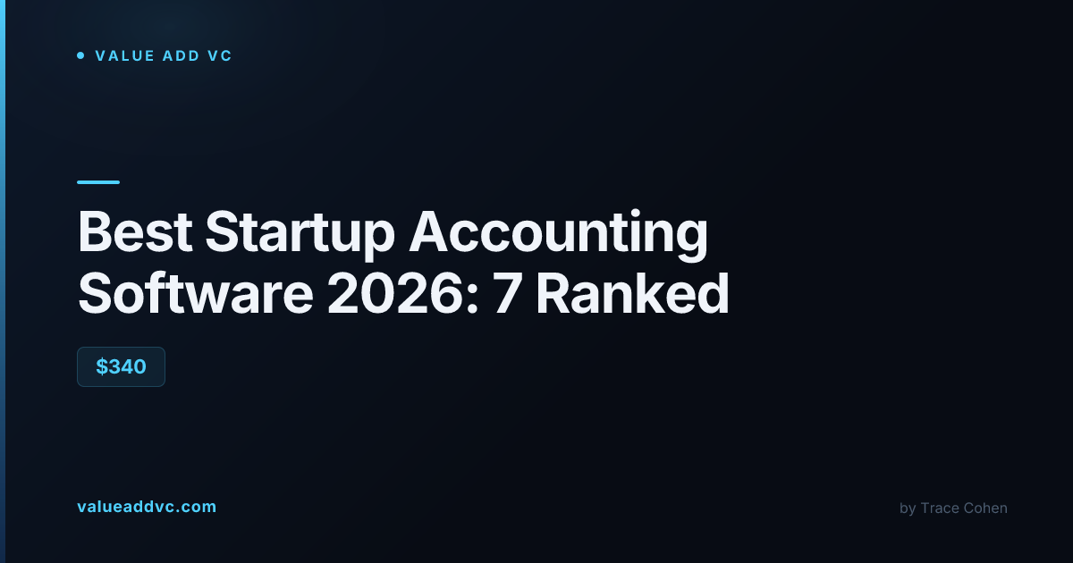 Best Startup Accounting Software
