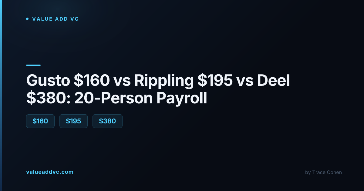 Gusto vs Rippling vs Deel